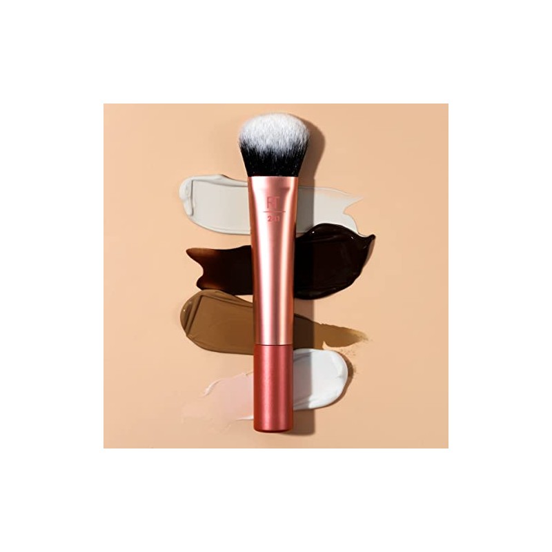 Real Techniques Seamless Complexion Makeup Brush, For Foundation, Primer and