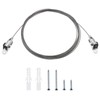 Rope Tension Kit 5 Meter Stainless Steel Wire Rope Adjustable