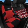 Car Seat Cover for 2/5 Seats Universal, Fabric Car Front