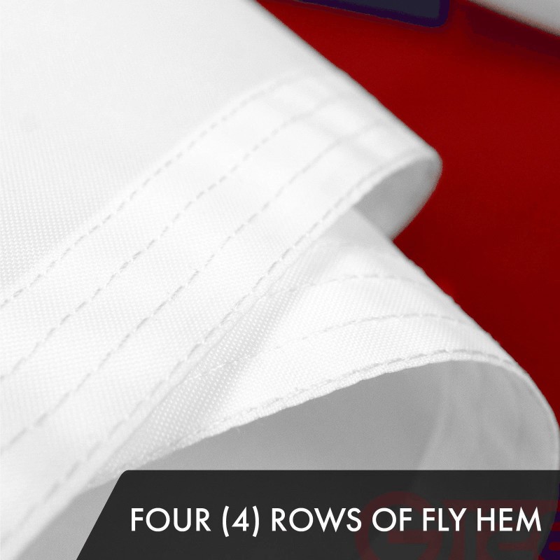 G128 Combo Pack: American USA Flag 4x6 Ft & Christian