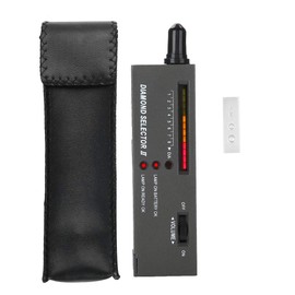 GOTOTOP Tester, Tester Simple Calibration Moissanite Tester LED Light and Audio Result Indication for Stones of Various Sizes for Holding Loose Stones