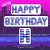 Gaming Happy Birthday Banner Video Game Theme Party Decorations Supplies