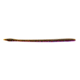 BAITFUEL Magnum T-Mac Worm Infused with Supercharged X55 Formula Gel | 6.5-Inch, Bama Bug