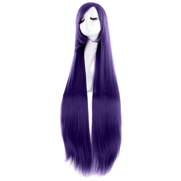 MapofBeauty 40 Inch Anime Costume, Long Straight Cosplay Wig, Party Wig