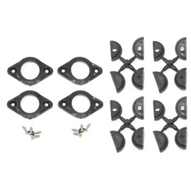 JSP Manufacturing Through Hull Wiring Kit for Kayaks, Thru-Hull Wiring Kits for Wilderness Systems Hobie Installs of Fish Finders, Motors, Lighting Kits, etc. Kayak Wiring Accessories