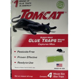 TOMCAT Sticky Boards Super Hold Mouse Glue Traps Catch Pest Spiders Scorpions Rat
