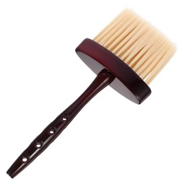 Beavorty Hair Salon Dedicated Barber Brush Curved Detangling Cleaning Tool Neck Duster for Hair Cutting