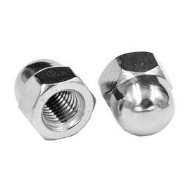 Yesmin 12 Pcs M5 Dome Nut,304 Stainless Steel,For Industry,Power,Hardware,Equipment,Etc