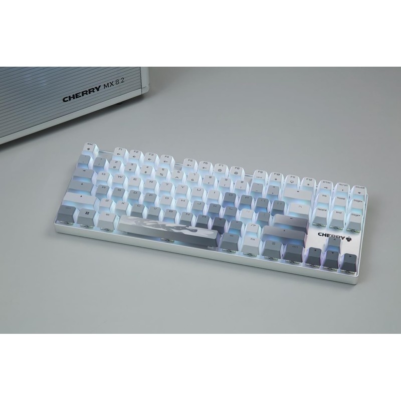 Cherry MX 8.2 TKL Wireless Gaming Keyboard XAGA Edition. (White,