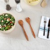 Restaurantware - Coco Casa 9.5 Inch Handmade Serving Spoons, 2
