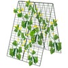AGTEK 34" x 48" Foldable Cucumber Trellis with Garden Stakes
