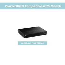 PowerHOOD 48V 4-Pin AC/DC Adapter Compatible with TRENDnet 8-Channel UHD PoE NVR TV-NVR1508 TVNVR1508 48VDC DC48V 48 Volt 48 Volts 72 Watt 72 Watts 1.5A Switching Power Supply Cord Charger Cable PSU