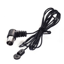 Eightwood FM Antenna 75 Ohm Unbal F Adapter Signal Antenna for Yamaha Sony Bose Sherwood Pioneer Oenon Onkyo Audio Multi-Way
