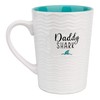 Ynsfree-Daddy Shark-16 OZ Coffee and Tea Mugs-Gifts for Dad,Valentine's Day/Anniversary/Birthday