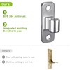 Insaga Cast 304 Stainless Steel Gate Hinges, 4pcs Wall Mount
