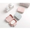 2-Pack Soap Dish Travel Soap Box Soap Container Perfect for