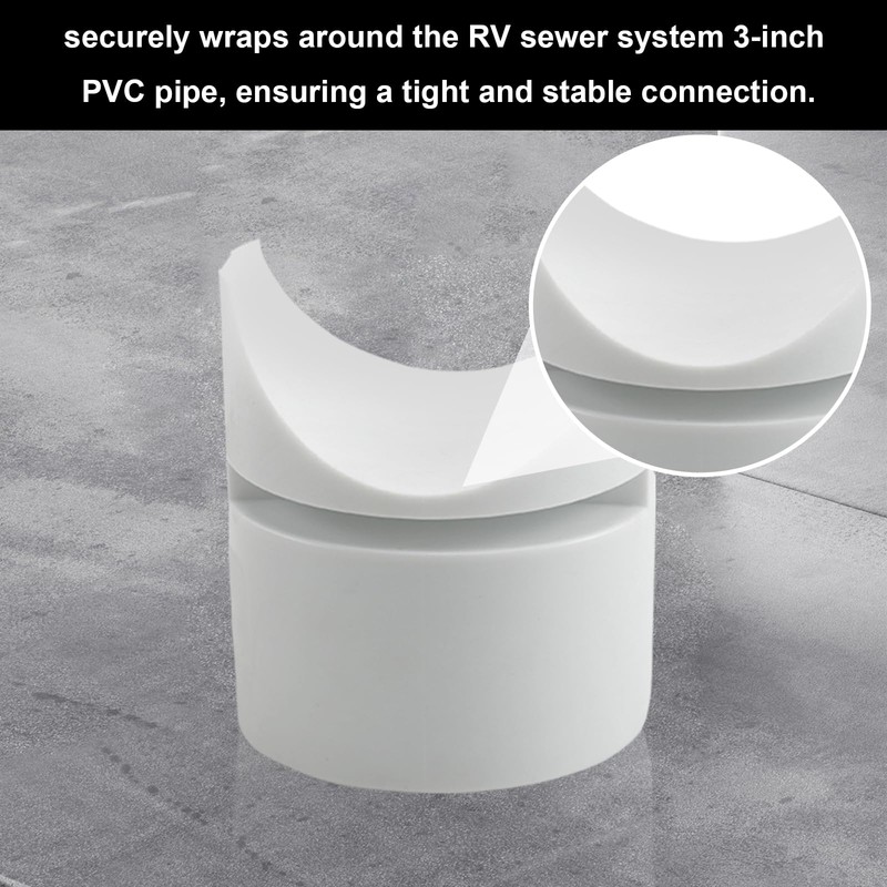 RULLINE Pipe Stands Compatible with RV and Camper Sewer Waste