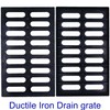 DuuMuut Cast Iron Drain Grate, 20x12 Outdoor Drain Cover, B