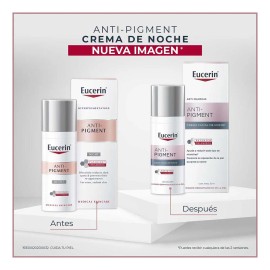 Eucerin Anti-Pigment Crema Facial de Noche Antimanchas, Todo Tipo de Piel, 50ml