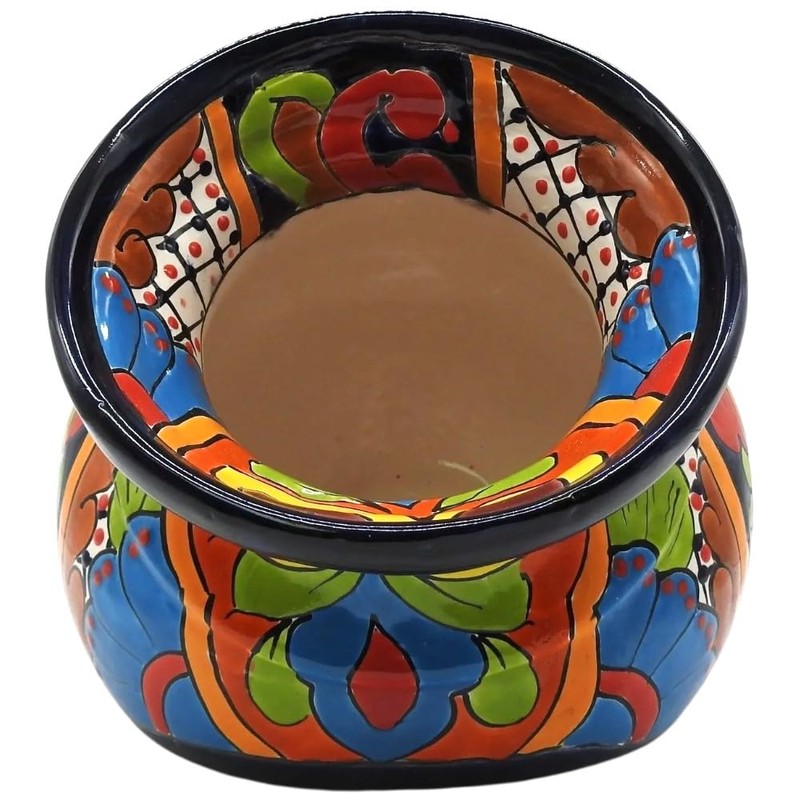 Talavera Pottery Store Welcome Planter Small Hand Painted Pot On
