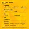 3M 3M EAR Ultrafit Earplugs, 100-Pair, Yellow