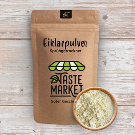 Eiklarpulver 200 g GRÖSSENAUSWAHL | Ei Pulver | Eiweißpulver | Wheypulver | Taste Market | Eipulver | Eiweiss Pulver | Whey (200)