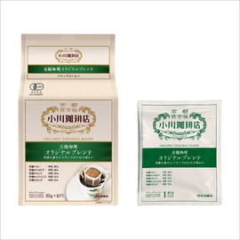 Ogawa Coffee Shop Organic Coffee Original Blend Drip Coffee, 6 Cups, 10G x 6