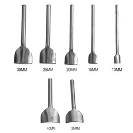 Leather Half Round Cutter Punch, Steel Corner Hole Belt Circle Craft Tools for Wallet End Garden DIY Handwork Project, 10-40mm