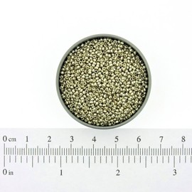 Miyuki Round Rocaille's Seed Beads Size 15/0 8.2g Duracoat Galvanized Silver 15-4201
