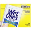 Wet Ones Antibacterial Thick Moist Towelettes, Citrus Scent, Singles, 24