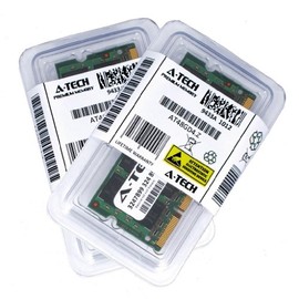 4GB KIT (2 x 2GB) for Dell Vostro 1014 1014/1015 1015 1088 1220 1310 1320 1400 1410 1500 1510 1520 1700 1710 1720. SO-DIMM DDR2 Non-ECC PC2-6400 800MHz RAM Memory. Genuine A-Tech Brand.
