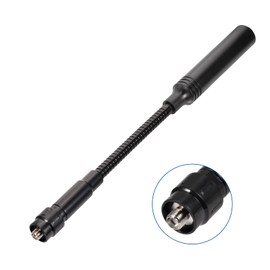 Eightwood 23.5 cm Goose Tube U/V Dual Band Amateur Radio Antenna, Bendable Design, and SMA Female Connector for Optimal Connection and Functionality