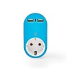 Nedis Socket Splitter 2 Sockets Euro Plug