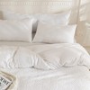 JELLYMONI Pillowcases Body Size White 1 Pack Boho Plaid Bed
