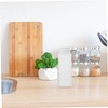 HOMSFOU Reusable Oil Bottle 200ml Sauce Bottle Scale Leakproof Condiment