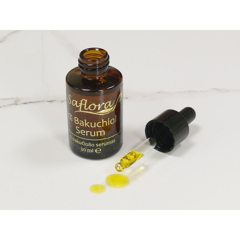 Saflora - 1% Bakuchiol Serum - 30 ml | Anti-Ageing,
