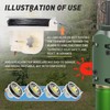 Kevlar Trip Wire Alarm Device with Reusable Reel - 85ft