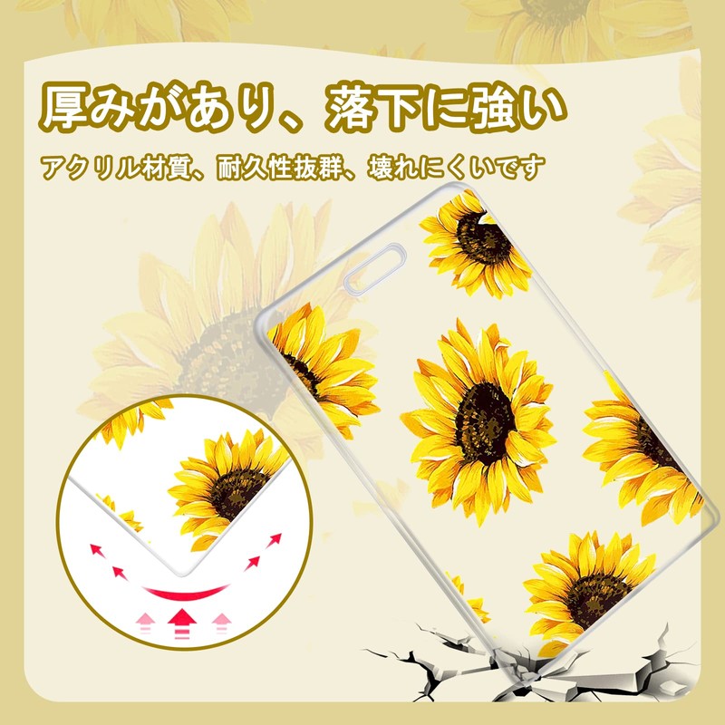 Newseego Pass Case, Commuter Holder, Cute Ladies IC Card Case,