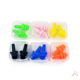 Effective Noise Cancelling Earplugs | Soundproof & Noise Blocking Workplace Earplugs - Black 17ea