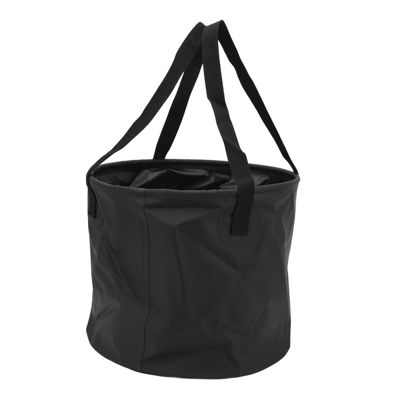 20L Portable Camping Bucket PVC Folding Water Bucket High Capacity