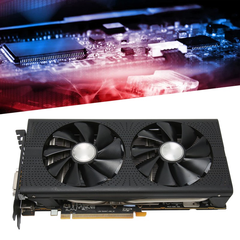 RX580 8GB GDDR5 Graphics Card 256bit Support DVI D 2