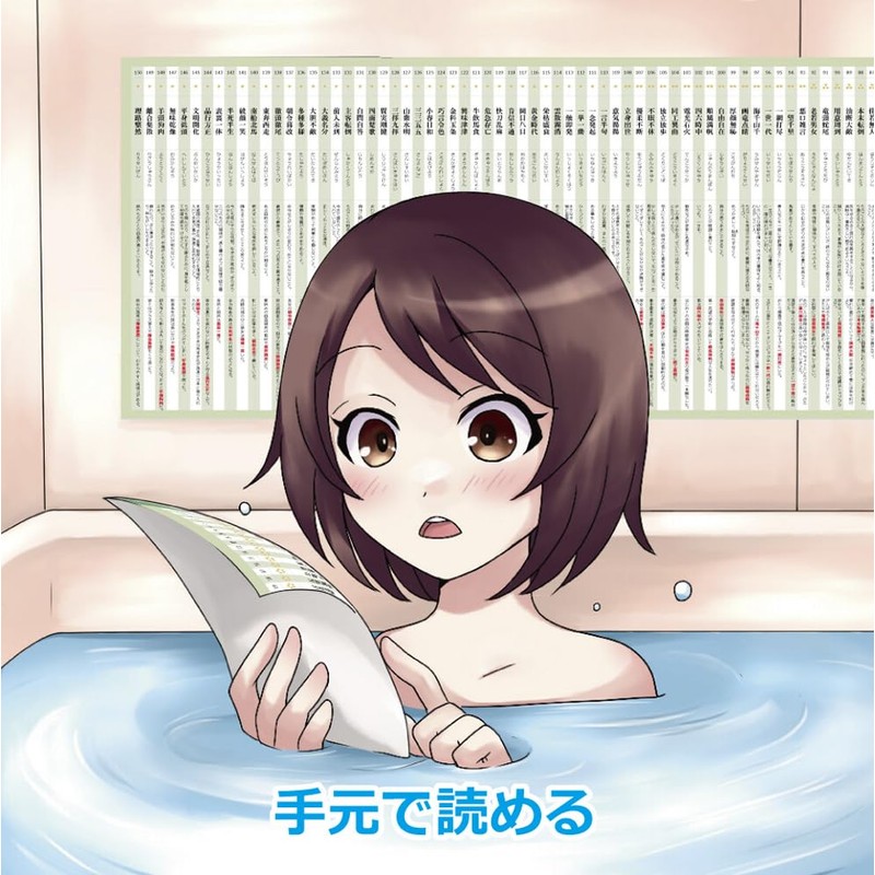 Gakupo Learning Poster, Learning in the Bath, Junior High School