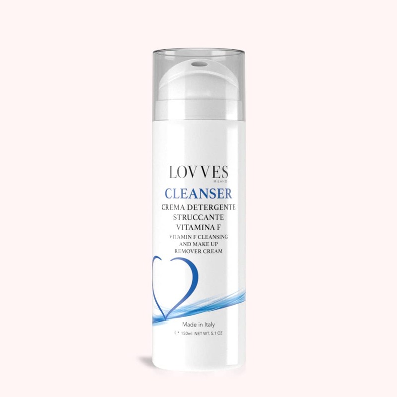LOVVES High Natural Cosmetics, Cleansing Cream, Makeup Remover, Cleanser with