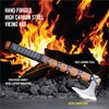 Viking Axe of Ragnar Lothbrok Hunting Axe with Rosewood Handle