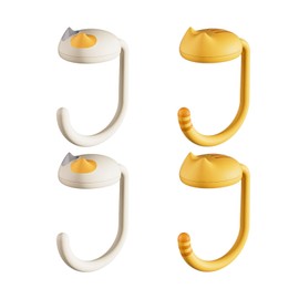 Bootoow Bag Holder for Table, Pack of 4 Table Handbag Holder Hooks,Table Hooks for Bag,Bag Holder,Foldable Non-Slip Bag Hook Holder for Handbags,Handbag Holder,Table Hooks