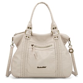 Montana West Crossbody Hobo Bags Women Purses and Handbags Soft Washed Leather Crossbody Purse Shoulder Bag MWC-581BG