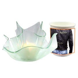 Leather Vase Candle - From New Cars to New Shoes we all love the smell of fresh leather. (Clear Set)