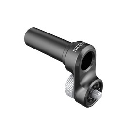 NICEYRIG External Extension Rod Clamp 15 mm with M12 Thread for Sony FX6 and FS5-456 (Pack of 1)