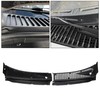 HECASA Windshield Wiper Cowl Vent Grille Compatible with 1999-2007 Ford