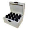 Aromatherapy Essential Oil Box (Design D: Holds 12 Bottles)